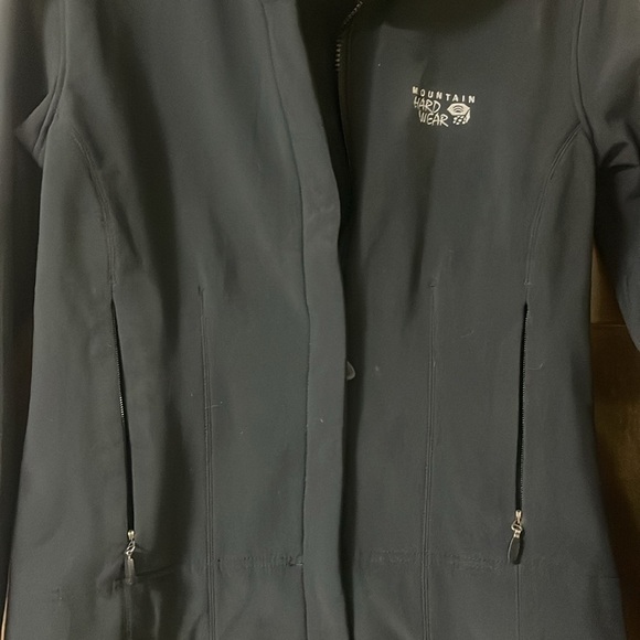 MOUNTAIN HARDWEAR FAIRING SOFTSHELL BLACK ZIP UP JACKET Size XS - Picture 4 of 10